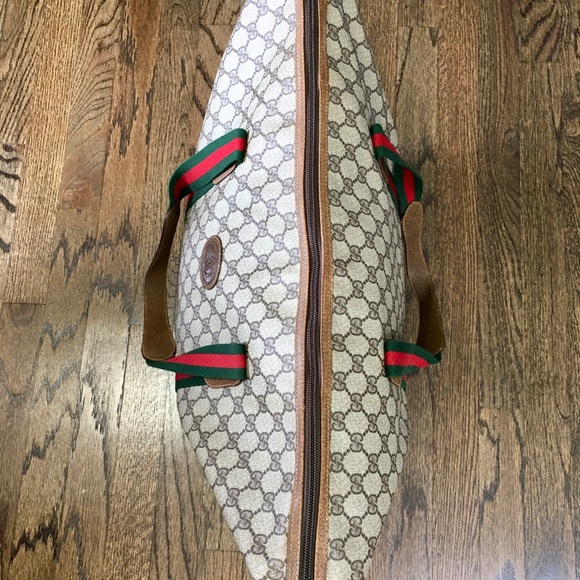 Authentic Gucci brown XL Tote/Weekender bag - Picture 6 of 16